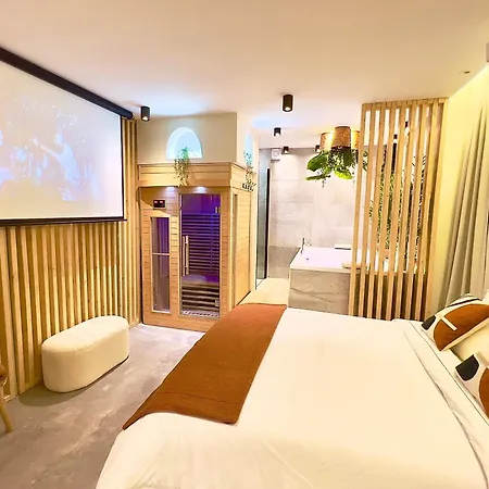 Apartment - Sauna Privatif Centre Parking Gratuit Troyes